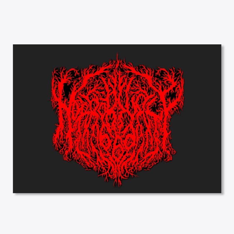 Horrorwolf666 Death Metal Logo